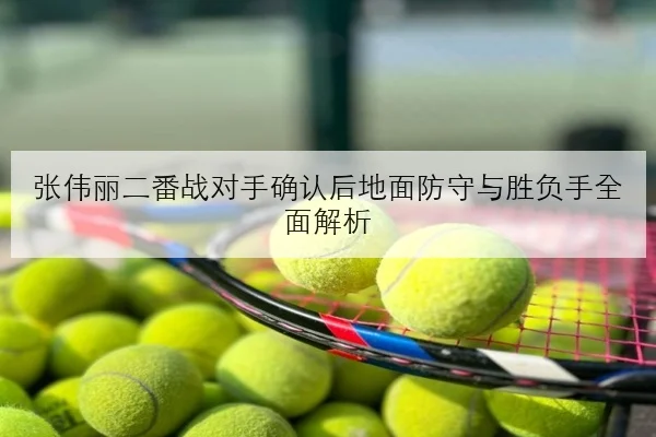 张伟丽二番战对手确认后地面防守与胜负手全面解析